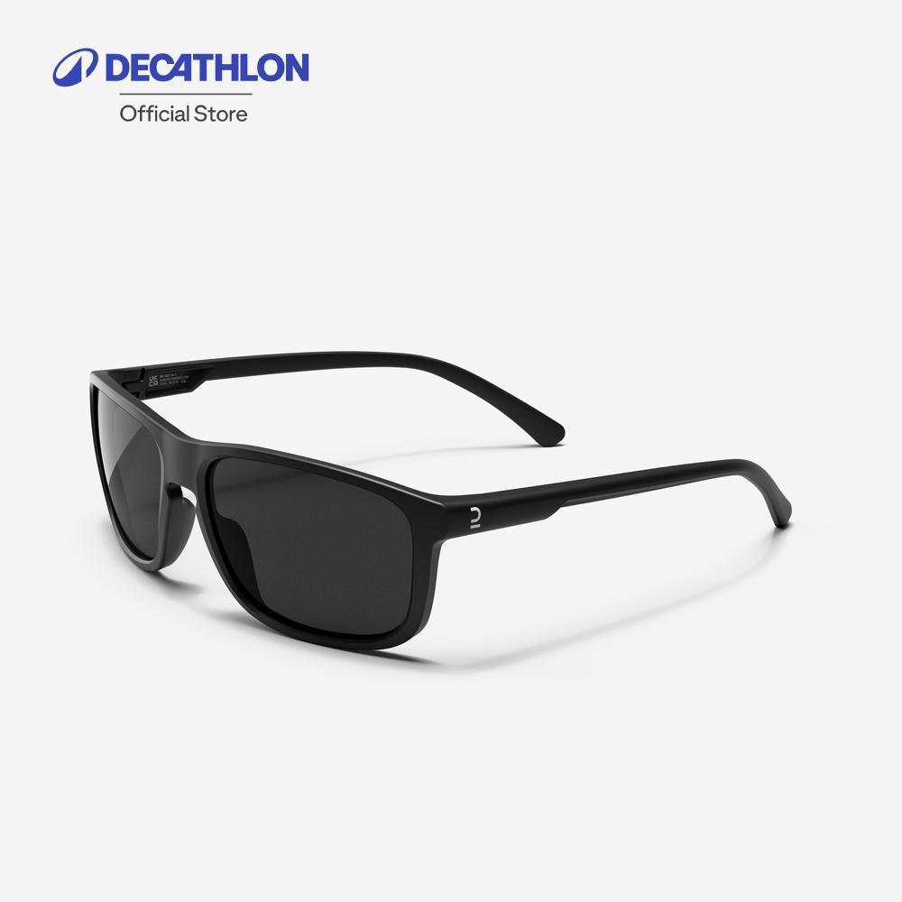 Decathlon Adult Hiking Sunglasses Mh100 แว่นกันแดดใส่เดินป่าสำหรับผู้ใหญ่ รุ่น Mh100 ประเภท 3 – Black