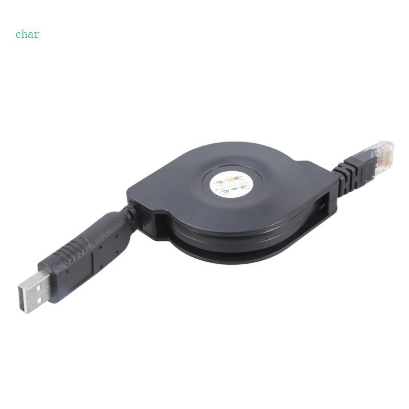 Char ปรับ USB เป็น RJ45 คอนโซลสายเคเบิลเครือข่ายอุปกรณ์ยืดหยุ่น PL2303 ...