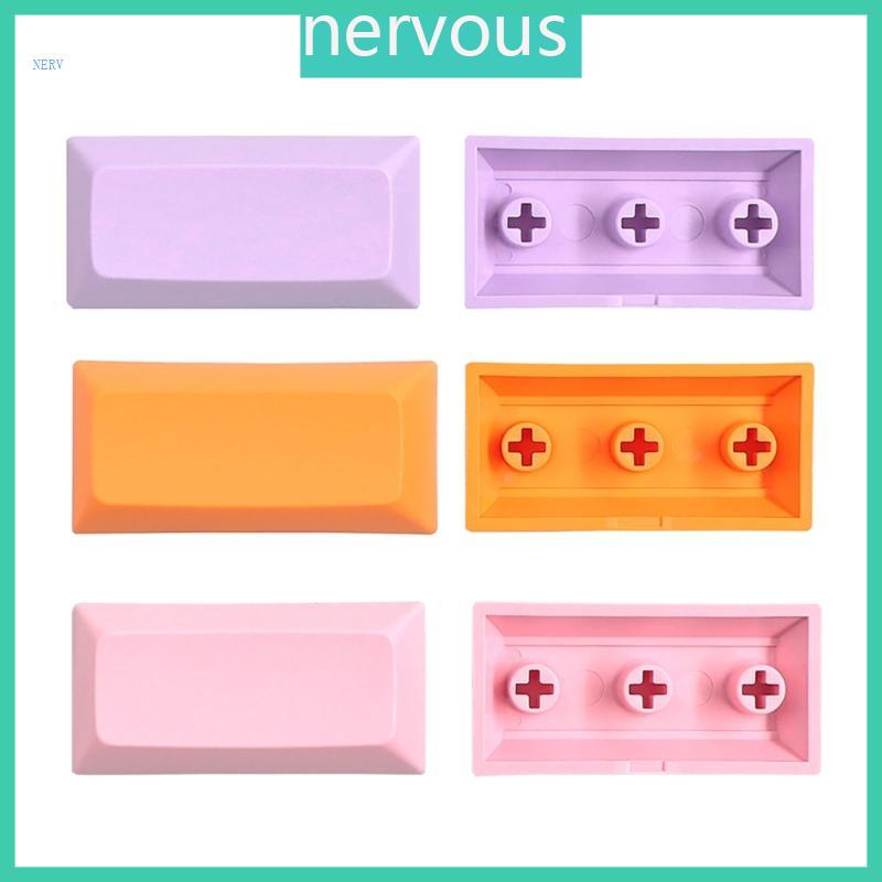 NERV DSA 2U ชุดปุ่มกด PBT Blanks Keycaps DSA โปรไฟล์ 2U ความสูงอาหาร ...