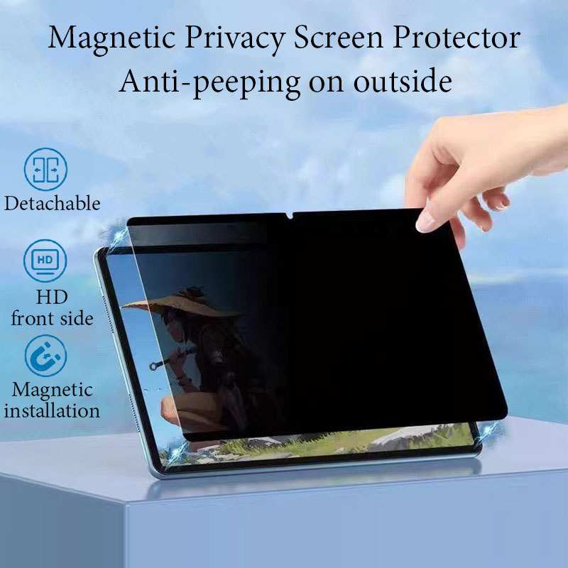 ฟิล์มกระดาษแม่เหล็ก Privacy screen ที่ถอดออกได้ pro11 13 Air1/2/3/4/5/6 ...