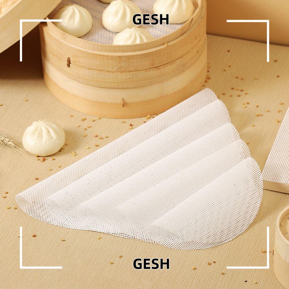 GESH แผ่นรองตาข่ายนึ่งทรงกลม, แผ่นขจัดน้ําซิลิโคนแบบใช้ซ้ําได้แบบไม่ติด ...