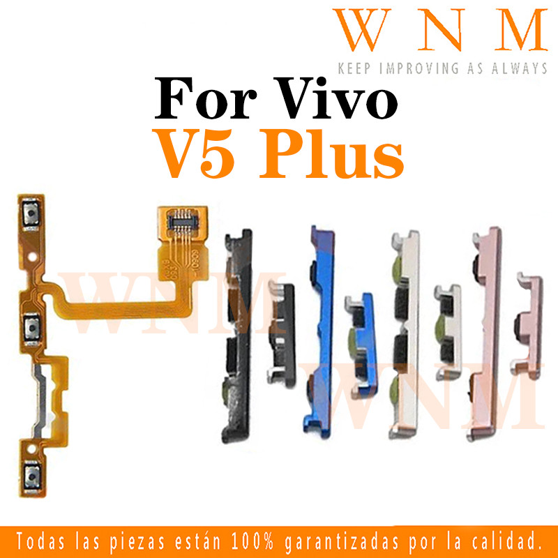 สําหรับ Vivo V5 Plus ปุ่ม flex เปิด/ปิดปุ่มสวิทช์ด้านข้าง Key Volume Up ...