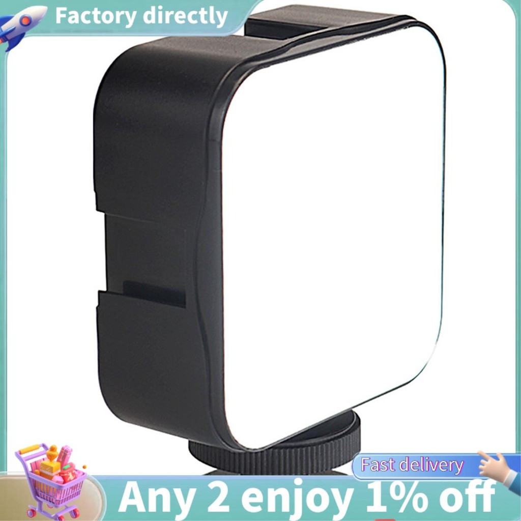 E7- 49 LED 5W Mini LED Video Light การถ่ายภาพ 6500K Fill-in โคมไฟหรี่ ...