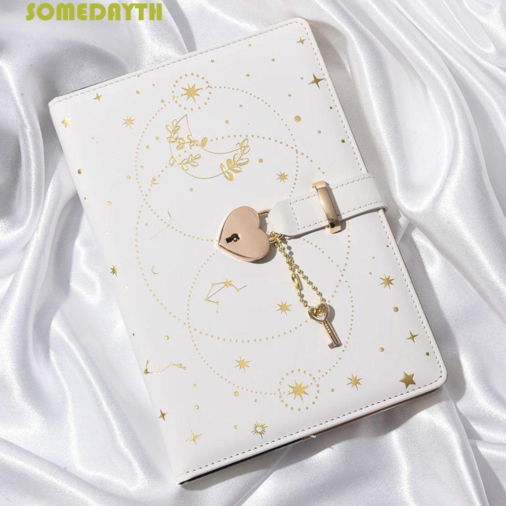 SOMEDAY A5 Notebook With Lock, Diary Book Protecting Secrets รหัสผ่าน ...