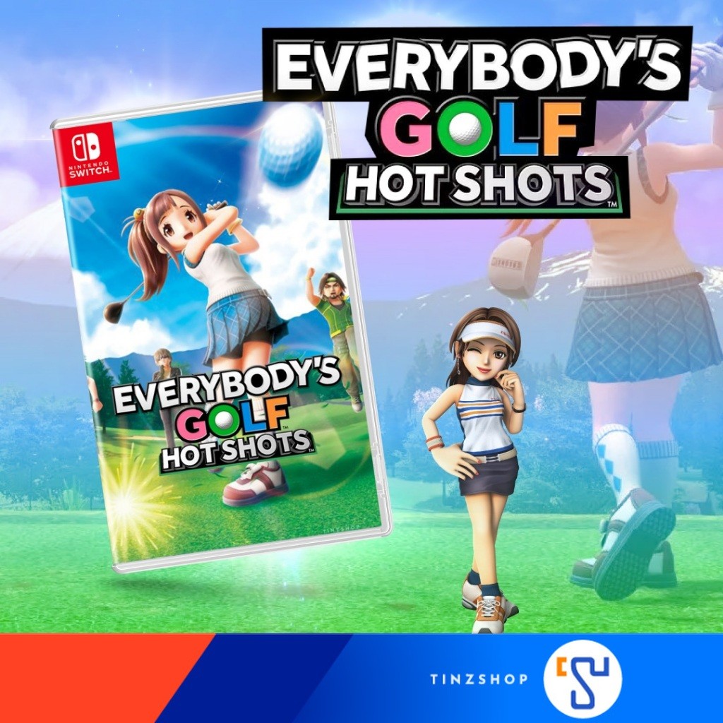 [เกมใหม่ พร้อมส่ง] Tinzshop Nintendo Switch Everybody's Golf Hot Shots ...