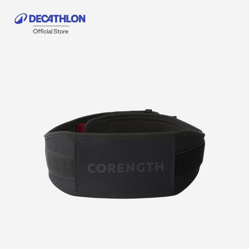 Decathlon Weight Training Belt With Dual Nylon Closure