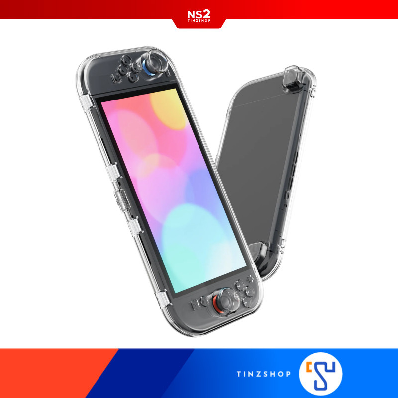 [ส่งด่วน] [Switch2] IINE L1165 One-Piece Magnetic Transparent Case for ...