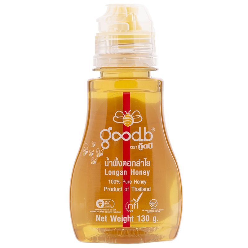 กู๊ดบีน้ำผึ้งแท้100เปอร์เซ็นต์ชนิดหลอด 130กรัม Goodb Honey 100percent ...