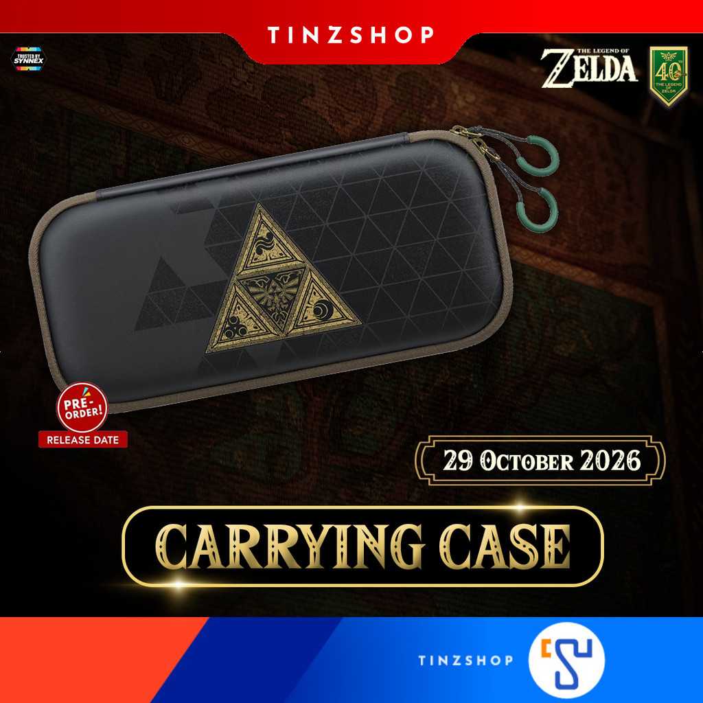 [จัดส่ง 29.10.26] Nintendo Switch2 Carrying Case & Screen Protector The ...