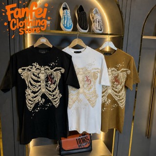 (จัดส่งตลอด 24 ชั่วโมง)Fanfei เสื้อยืด ไม่สุดหรอกคับ กระดูกV.6