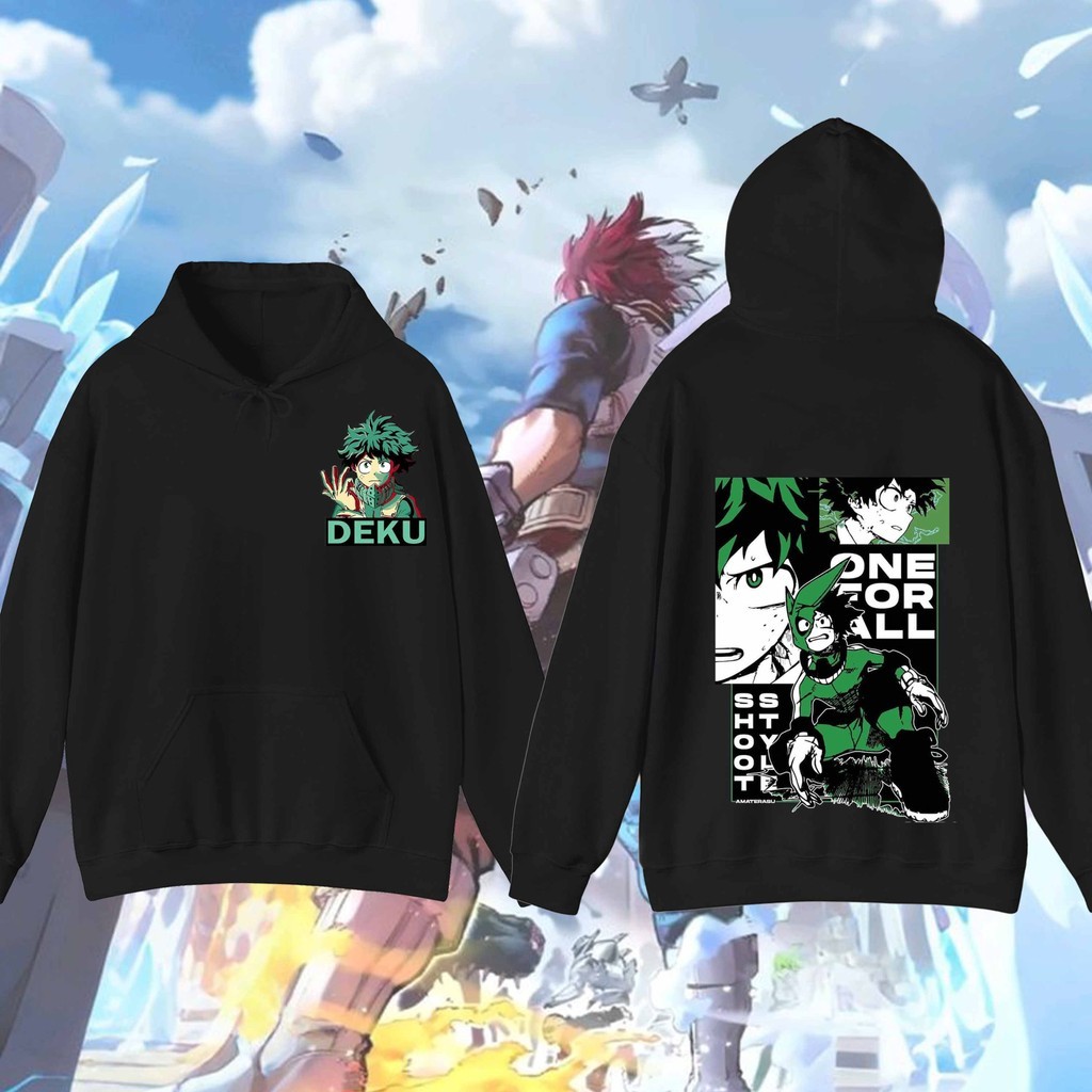 My Hero Academia Hoodie Anime UA High Graphic Sweatshirt | เสื้อฮู้ด ...