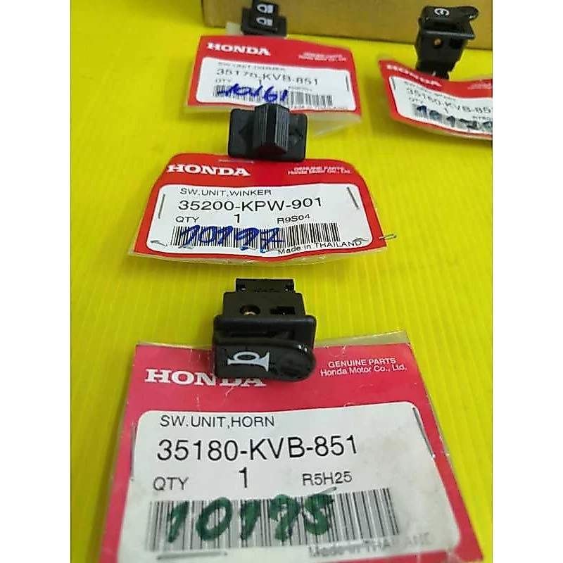 ชุดสวิทแฮนด์เวฟ125R ดรีม125 ดรีม100 แท้เ้บิกศูนย์HONDA ได้4ชิ้น (สวิทแตร สวิทไฟเลี้ยว สวิทไฟสูงต่ำ สวิทสตาท) ส่งฟรี รูปที่ 4