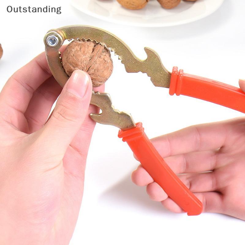 เครื่องมือแครกเกอร์ถั่วโลหะที่โดดเด่น Nut Sheller Walnut Clip Opener ...