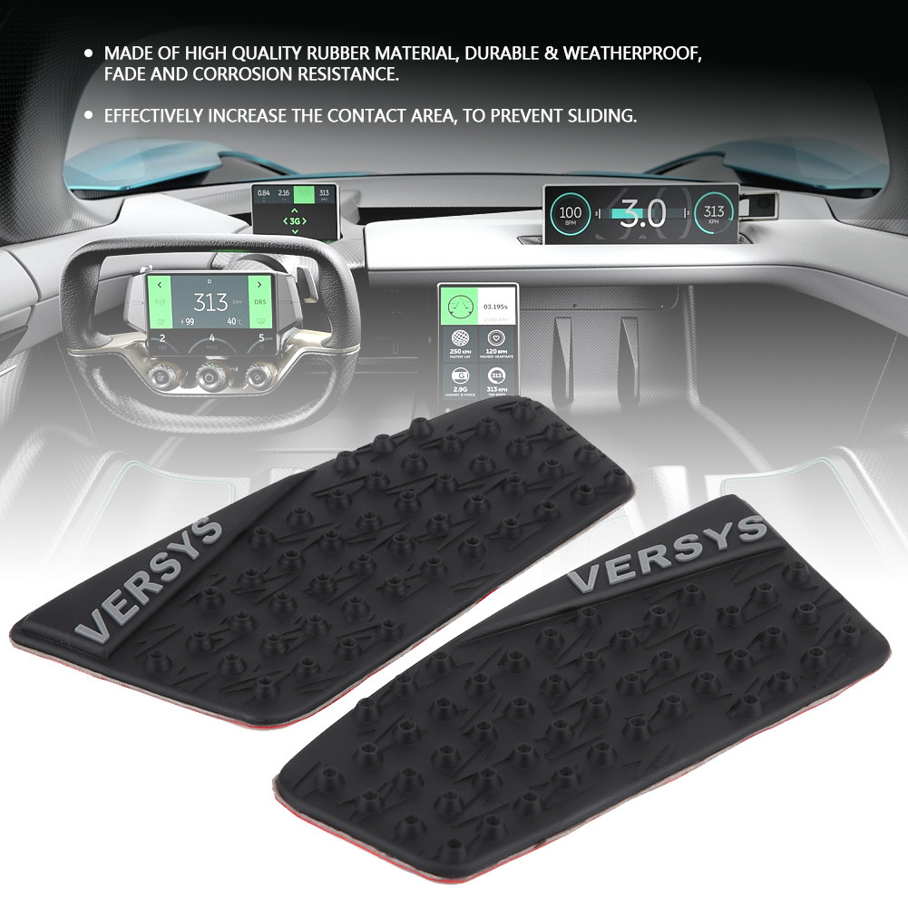 สติ๊กเกอร์ติดถังแก๊ส Fuel Grip Pad Set สวมยางทนสำหรับรถจักรยานยนต์ ...