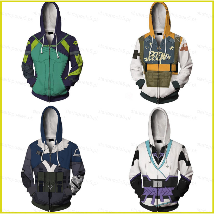 แจ็กเกต Valorant Viper Raze คอสเพลย์ แขนยาว สำหรับทุกเพศ แบบแคชวล ขนาด ...