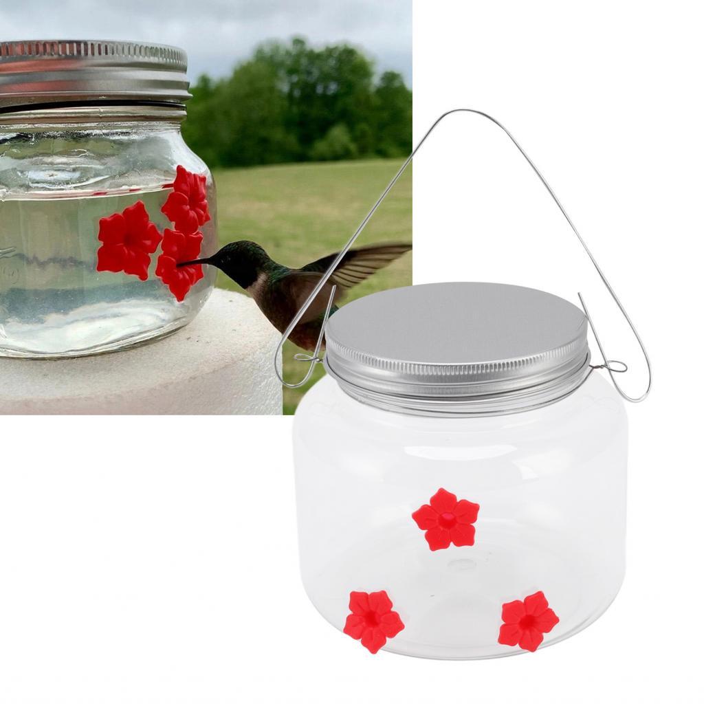 Hummingbirds Feeding Jar ปลอดสารพิษพลาสติกตกแต่งใสออกแบบแขวน ...