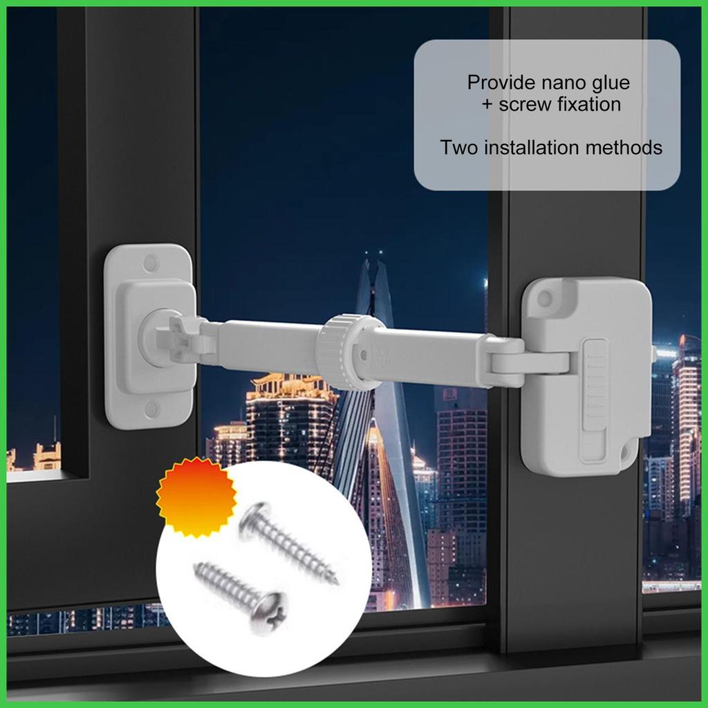 ล็อคความปลอดภัยหน้าต่างป้องกัน Falling Childproof Safety Window Lock ...