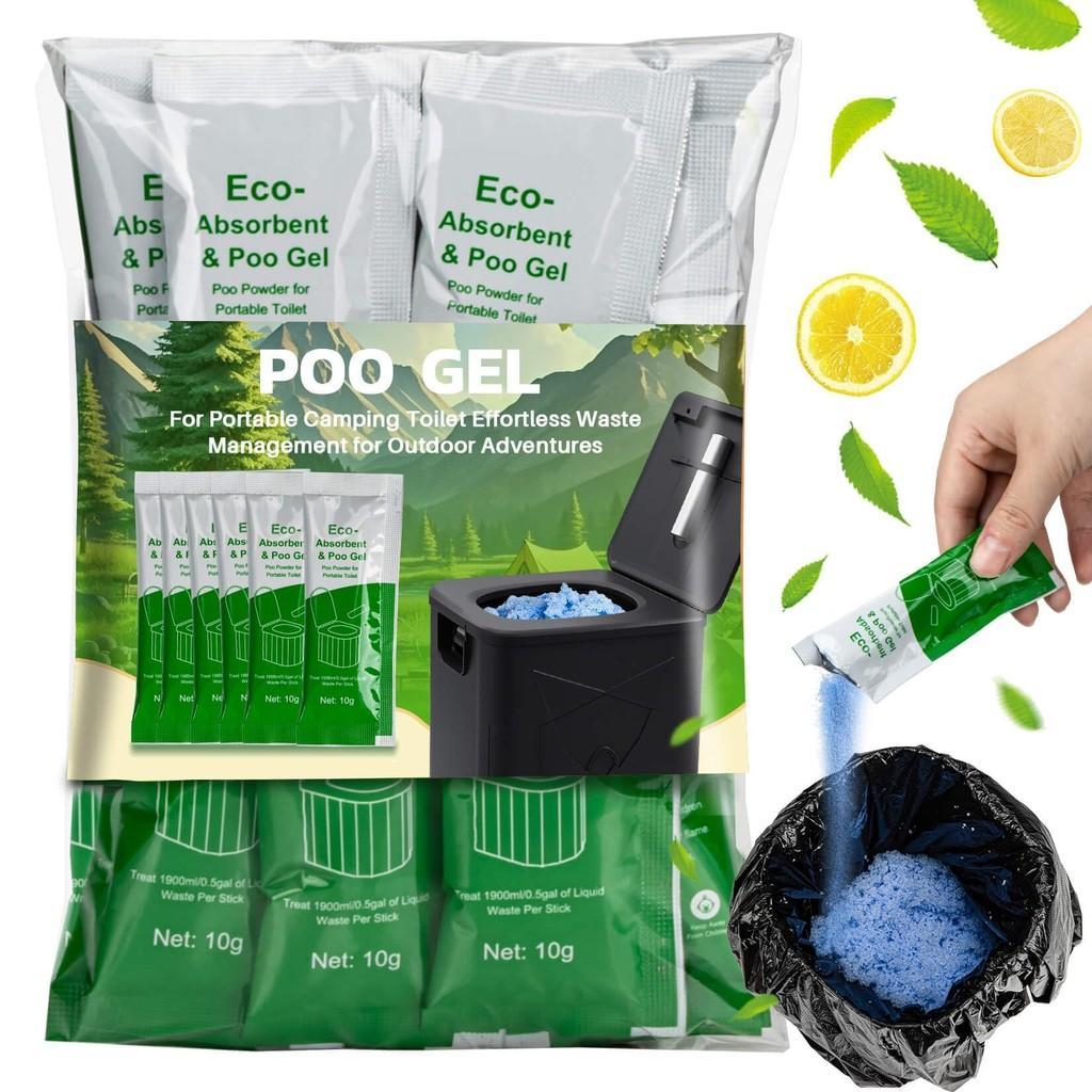 ประสิทธิภาพสูง SAP Poo Gel Powder, กําจัดกลิ่น, ตัวทําละลายของเหลวเสีย, เจลดูดซับอเนกประสงค์แบบพกพา