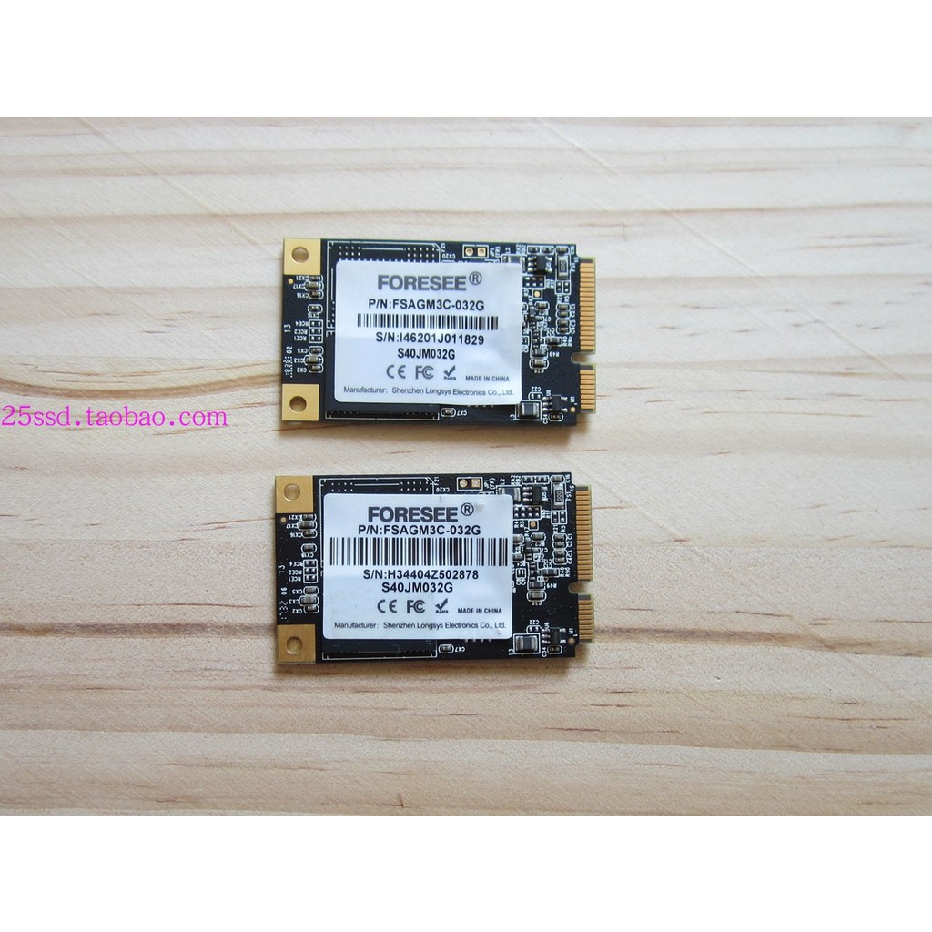 ยี่ห้อใหม่ FORESEE MSATA 32G 64G 128G 256G SSD Solid State Drive ...
