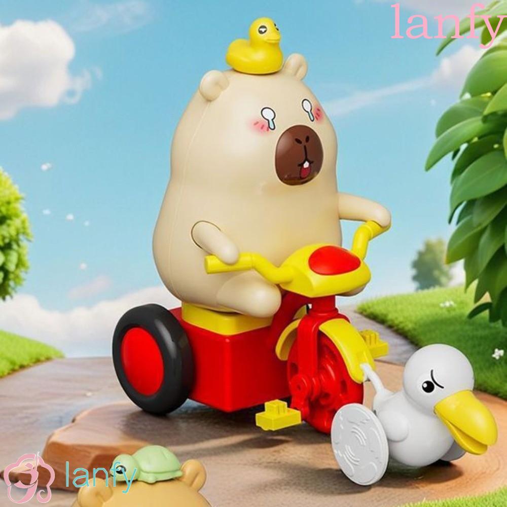 LANFY Capybara Clockwork ตุ๊กตาของเล่น,ตลก Seagull Capybara รถดึงกลับ ...