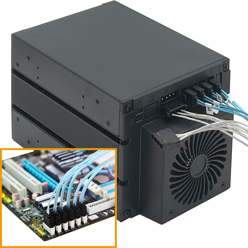 ออปติคัลไดรฟ์ 4-Disk Hard Disk Cage SAS พร้อมแผ่นด้านหลัง 12G แชสซี ...