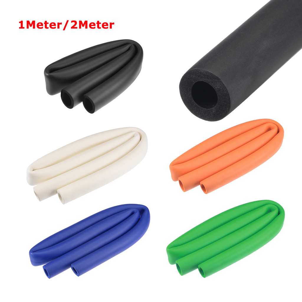 1M/2M NBR Sponge Foam Rubber Tube Fitness Equipment Handle Bars Thermal ...