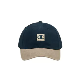 CHAMPION C BOX BASEBALL CAP EC Unisex หมวกสำหรับผู้ชายและผู้หญิง - Color - NAVY - Size - F