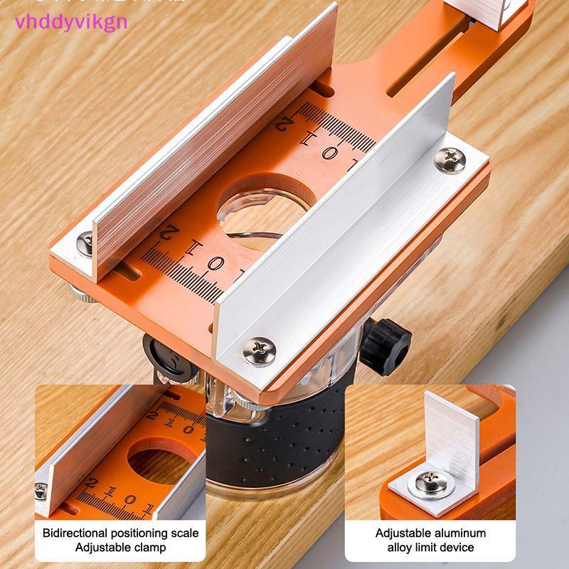 VHDD ไม้ Router Slotting Locator ที่ถูกต้อง Slotted ฐาน Slotting ...