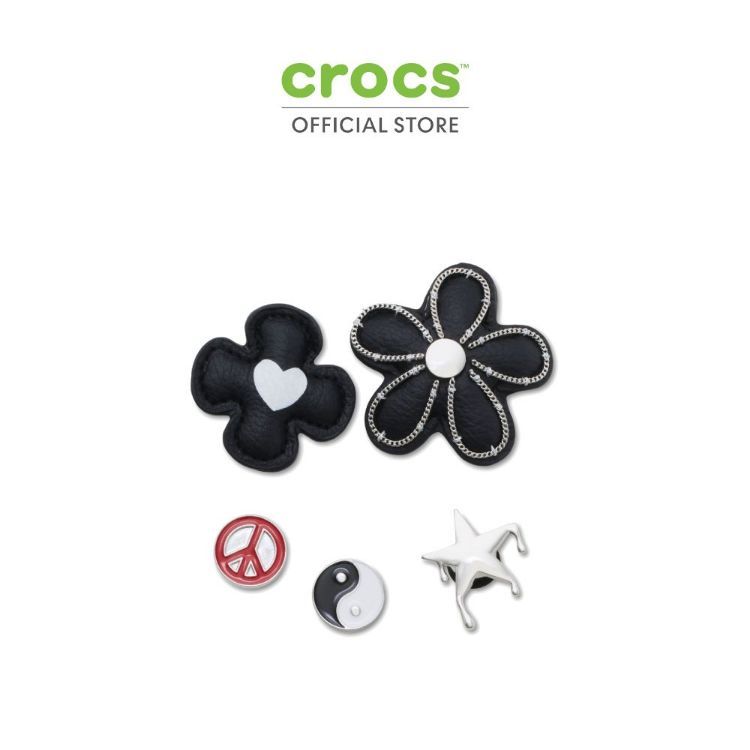 CROCS ตัวติดรองเท้า JIBBITZ™ CROCTOBER MIXED 5 PACK รุ่น 10018109 – MULTICOLOR