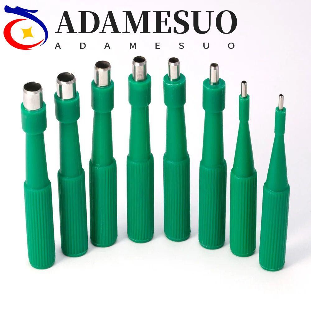 ADAMESUO เครื่องมือการเจาะ สแตนเลสสตีล สำหรับ dermal puncher, nose stud ...