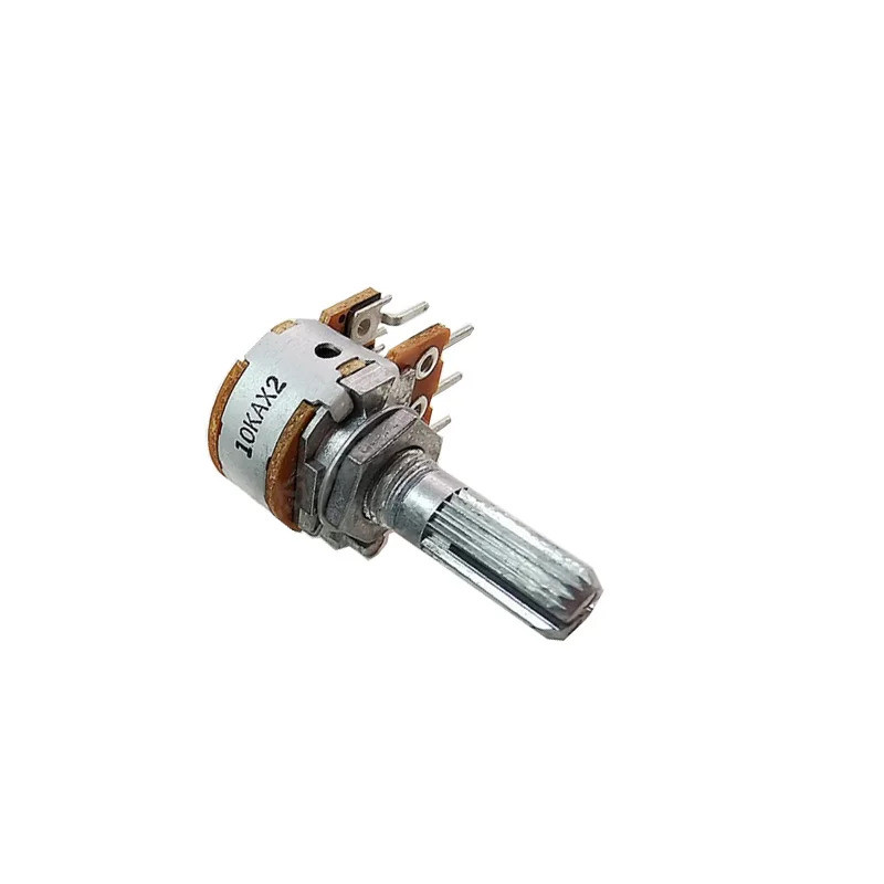 100% ใหม่ญี่ปุ่น 1pcs ALPS RK163 A10KX2 เสียง Dual-unit Rotary ...