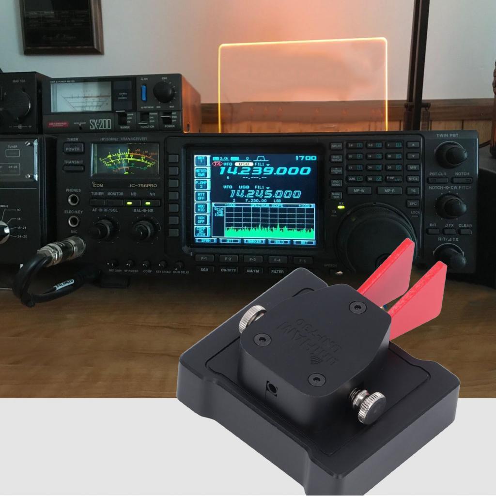 CW Keyer รหัสมอร์สคีย์ Dual Channel 3.5 มม. ฝีมือดีสำหรับการทดลองวิทยุ ...
