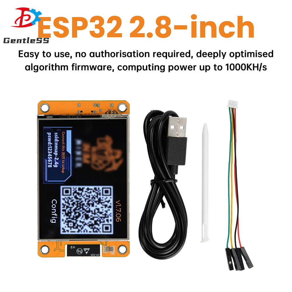 ESP32 2.8 นิ้วจอแสดงผล OLED บอร์ดพัฒนา ESP32-2432S028 บอร์ดพัฒนาสําหรับ ...