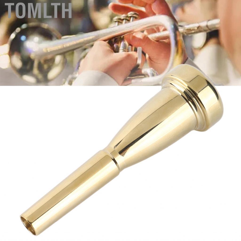 Tomlth Tomlth ปากเป่าทรัมเป็ตทองเหลือง Bright Tone Musical Wind ...