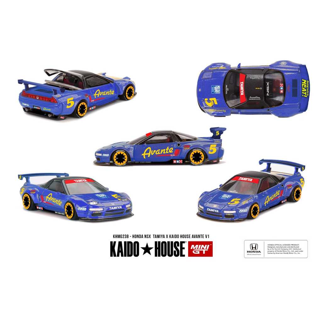 MINI GT No.238 Kaido House Honda NSX TAMIYA x KAIDO HOUSE 