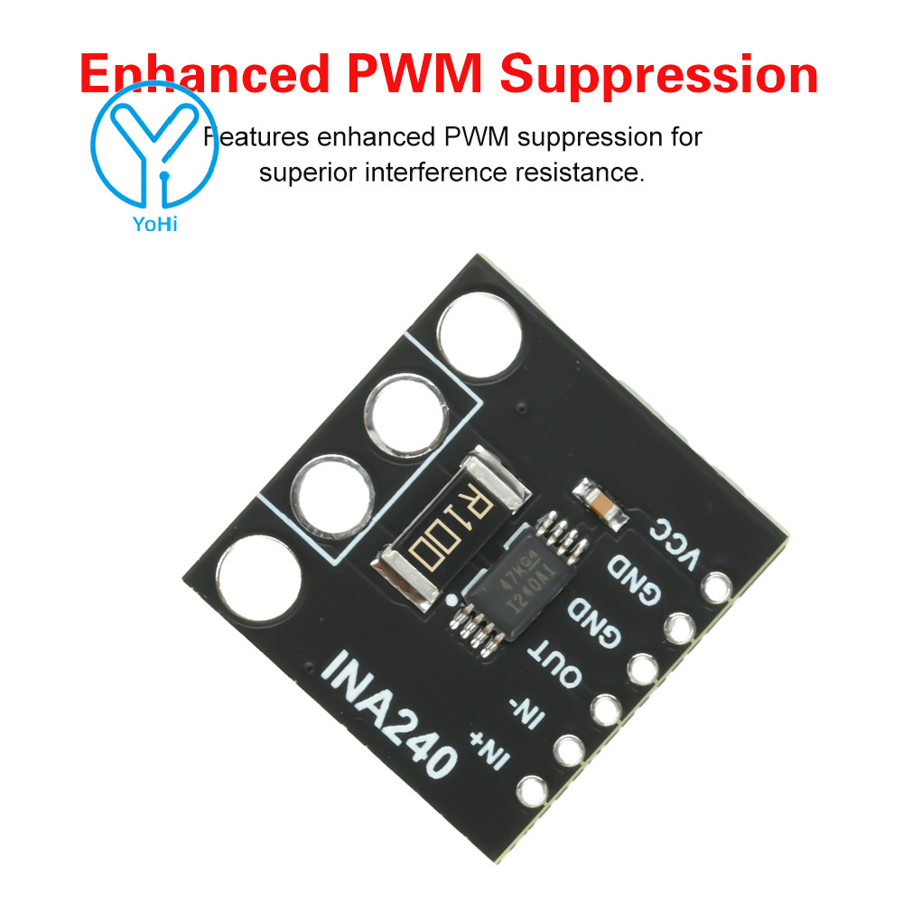 YoHi INA240A1/2/3/4 Current Detection Amplifier Ina240 โมดูลการตรวจสอบ ...
