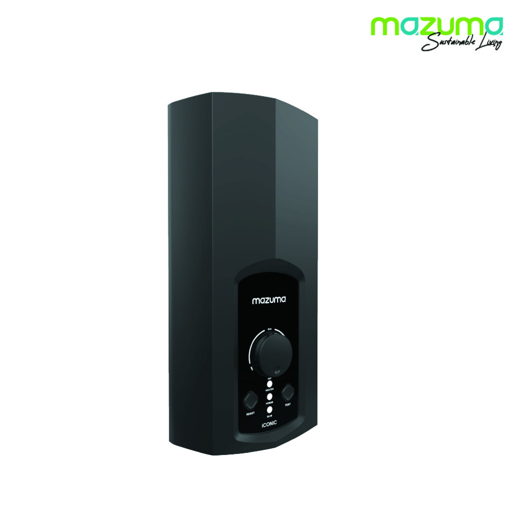 ShopKB MAZUMA เครื่องทำน้ำอุ่น ขนาด 4500 วัตต์ รุ่น ICONIC BLACK สีดำ ...