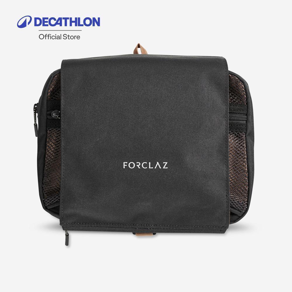 Decathlon Travel Wash Bag กระเป๋าใส่อุปกรณ์อาบน้ำสำหรับเดินทาง – Black