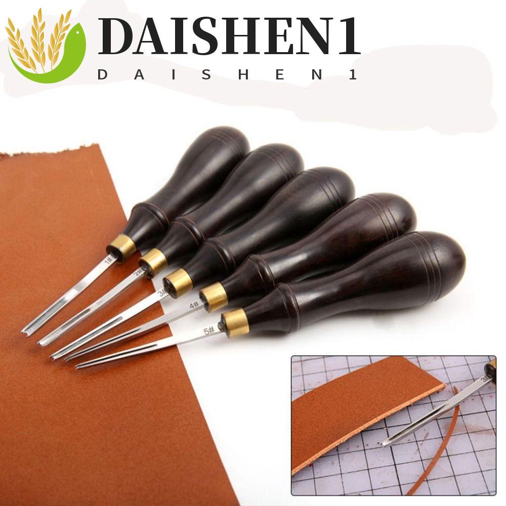 DAISHEN1 หนังขอบ Bevelers, แบบพกพา Professional กว้างปาก Skiving ...