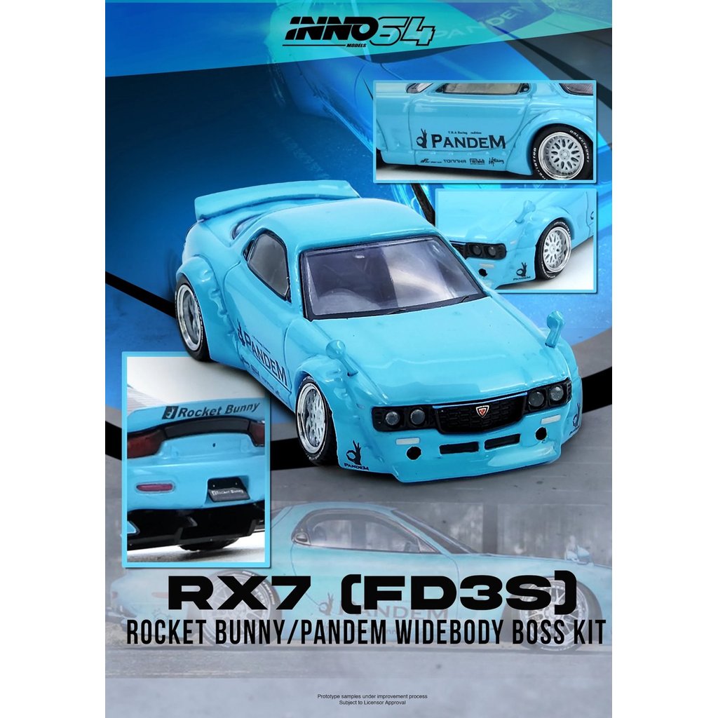 t*o様 タイ限定 INNO64 Mazda RX-7 FD3S Top Sec 限定 INNO64 Mazda