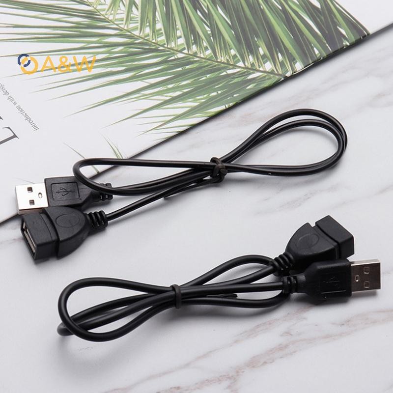 A&W USB 2.0 Cable Extension Cable 0.6 M/1 M/1.5 M Wired Data ...
