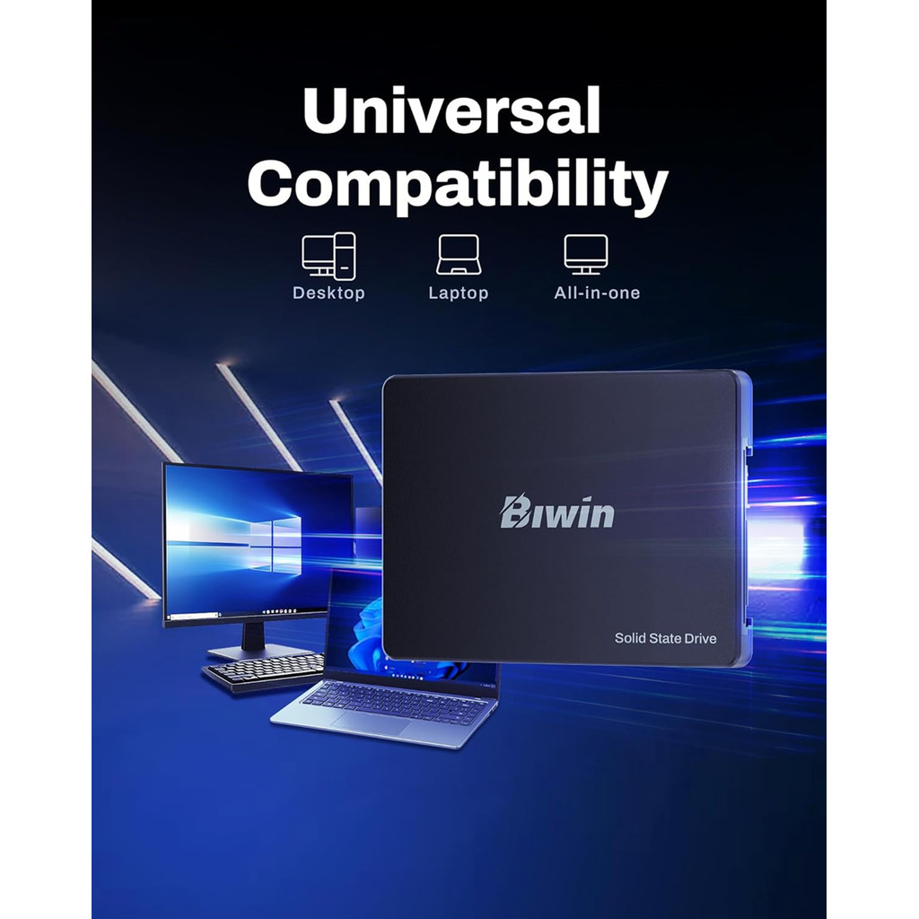 BIWIN M100 512GB SSD SATA (เอสเอสดี) 2.5