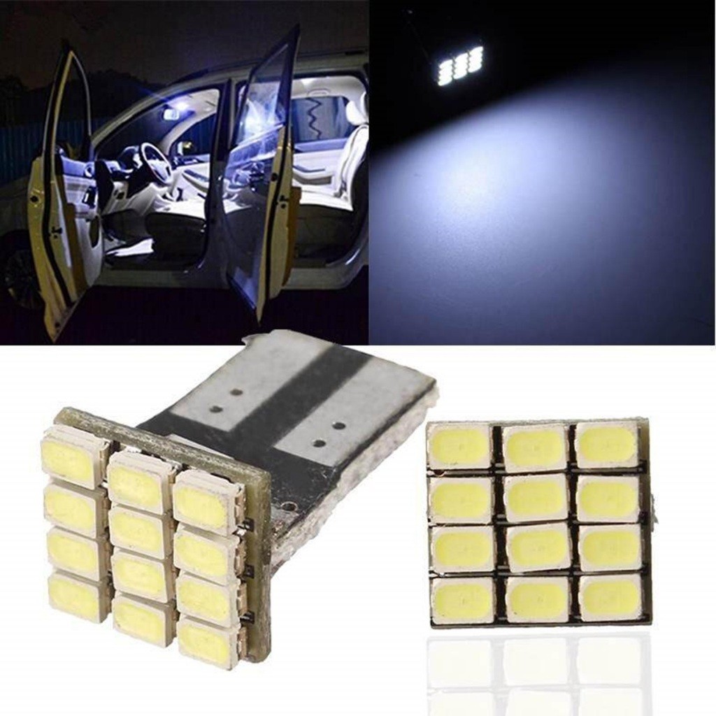 หลอดไฟหรี่ LED T10-1210 12 ชิป ไฟแผนที่ ไฟหรี่ 12SMD มีสีให้เลือก 6 สี ...