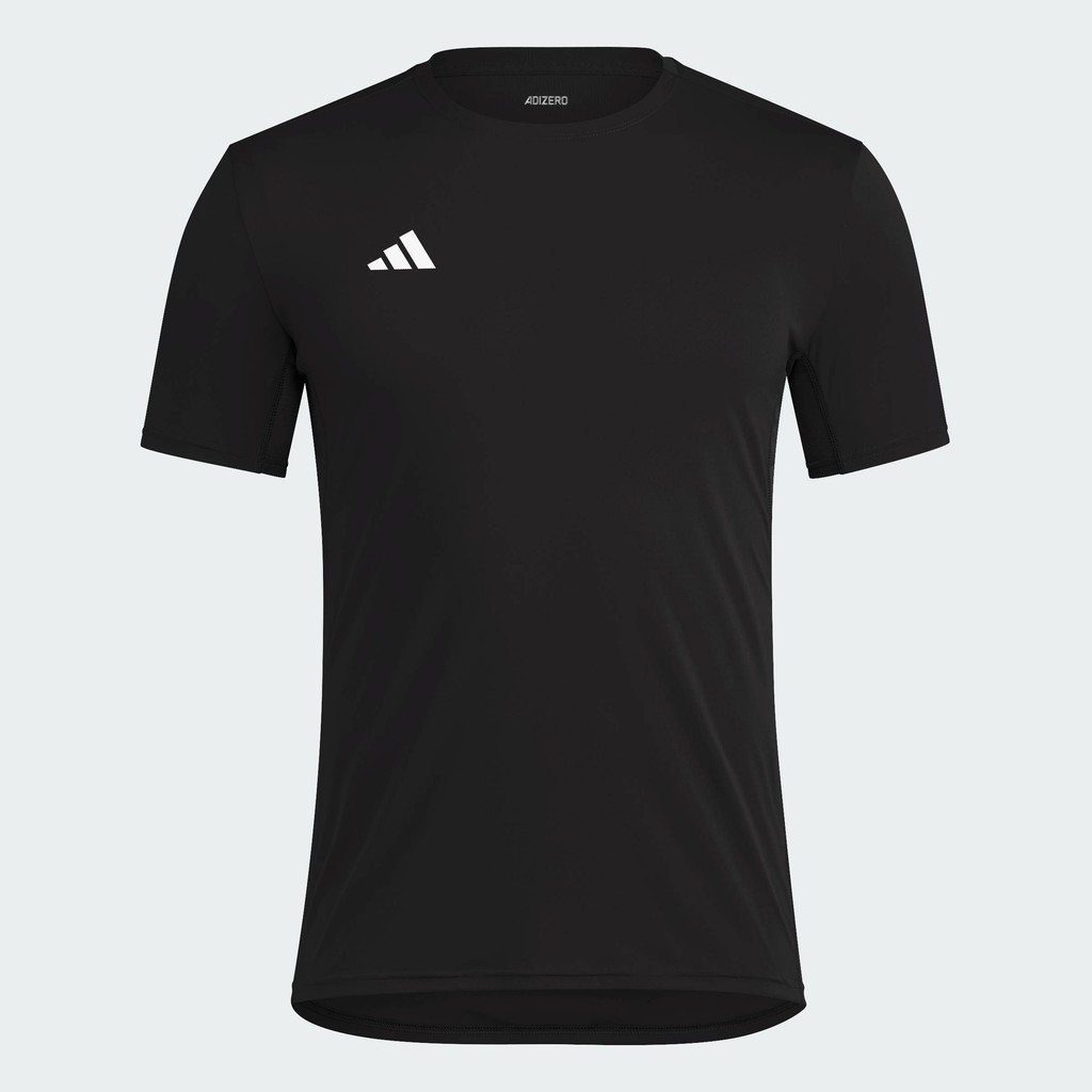 adidas Running Adizero Essentials Running Tee Men Black IN1156 | Shopee ...