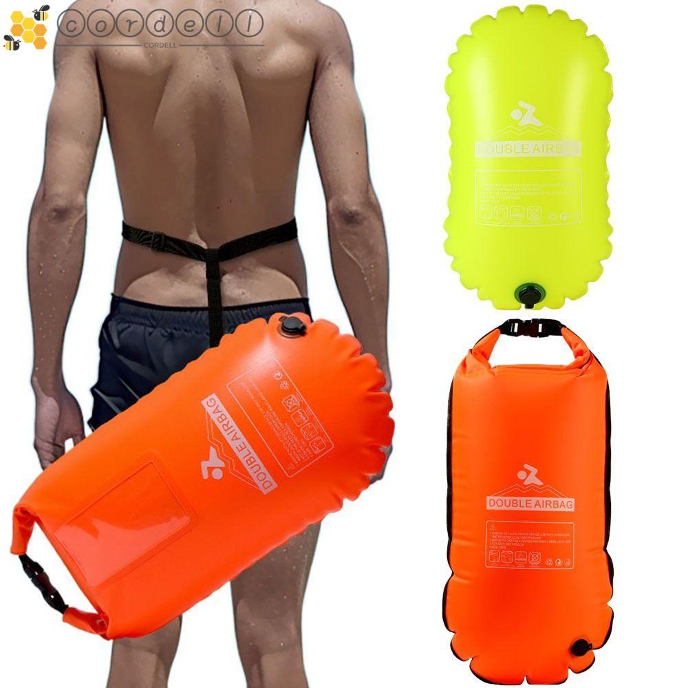 CORDELL Floating Backpack กันน้ำ ทนทาน มีปั๊มลมและกระเป๋าโทรศัพท์สกรีน ...