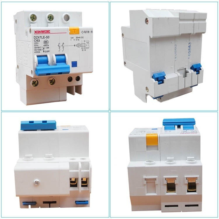 2P 3P + N RCCB RCBO AC 230V วงจรสั้นป้องกันสมาร์ท MCB ประเภท RCBO ...