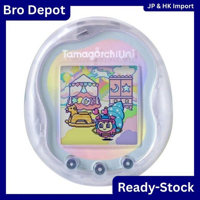 Ready stock] Premium Bandai - Tamagotchi Uni Prism White | Shopee