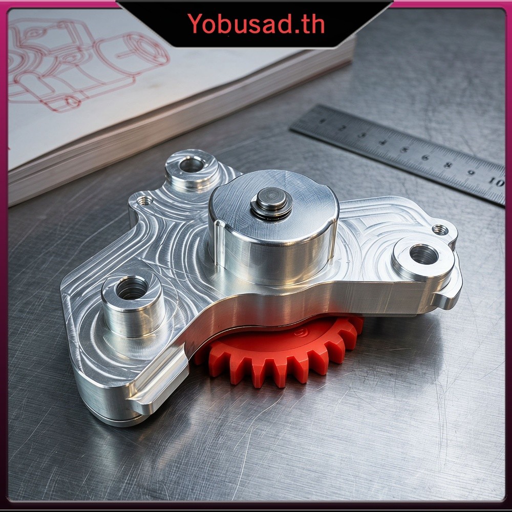 [Yobusad.th] ปั๊มน้ํามันเครื่อง Direct Fit โรเตอร์ 22 มม. สําหรับ Wave125 15100-KPH-900 แรงดันน้ํามันเสถียร