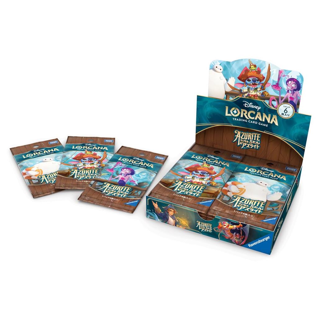 Disney Lorcana TCG Japanese Version Booster Pack Great Azlight Box ...
