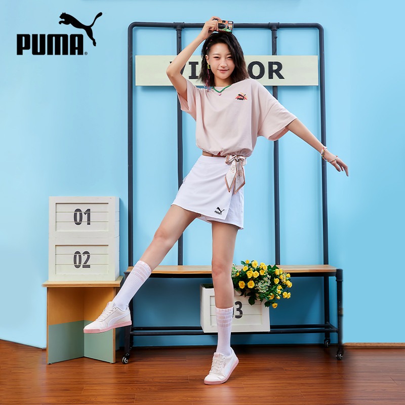 PUMA PUMA Official New Style Women Retro Classic รองเท้าผ้าใบ CARINA ...